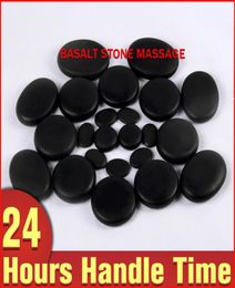 28pcs Packing Sell Massage Stones Massage Stone Set Spa Rock Basalt Stone For Back Pain Relieve1729405