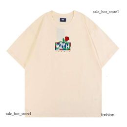 Kith T-Shirt Designer Men Tops Women Casual Short Sleeves Sesame Street Tee Vintage Fashion Clothes Tees Top Oversize Man Tees 2538 1791 7904