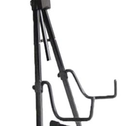 Cables Adjustable Cello Stand with Hook Foldable Silicone Padding On The Support Arms Compact Design Accessory Guitar Instrument Stand