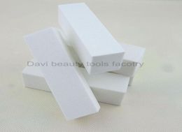 100PCSLOT white nail buffer block sanding file acrylic nails6662180