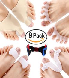 Bunion Corrector Protector Sleeves Kit Foot Treatment for Cure Pain in Big Joint Tailors Hallux Valgus Hammer Separators Spacers9948508