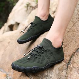 Aqua Shoes Men Barefoot Five Fingers Sock Water Swimming Breathable Hiking Wading Beach Outdoor Upstream Sneakers Women 36 240402