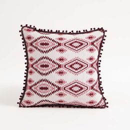 Moroccan style jacquard tassel pillowcase, geometric home living room sofa, lounge chair, cushion, pillowcase-SYDCOMMERCE 07
