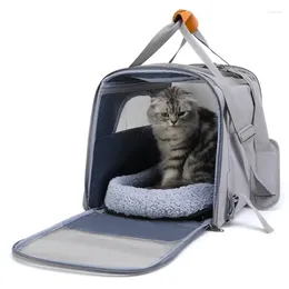 Cat Carriers Bag Out Portable Foldable Small Dog Breathable Outdoor Shoulder Pet Handbag