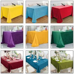 Table Cloth Thickening Flannel Sofa Cover In The Background_AN2119