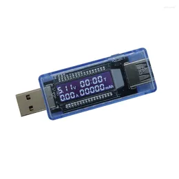 Hooks USB Display Voltage And Ammeter 3-9V 0-3A Current Mobile Power Tester Battery Capacity V20