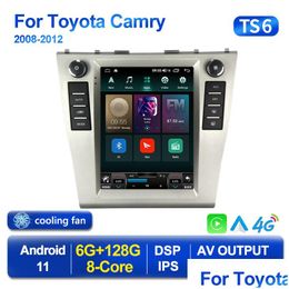 Car Dvd Dvd Player Android 11 Car Radio Video For Tesla Style Camry 2008 2009 2010 2011 Mtimedia Gps Carplay Stereo Bt Drop Delivery A Dhznc