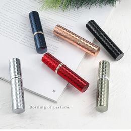 Storage Bottles Bottom-fill Spray Bottle Portable Aluminium Press Type Perfume Refillable Mini 5ml Liquid Container Travel