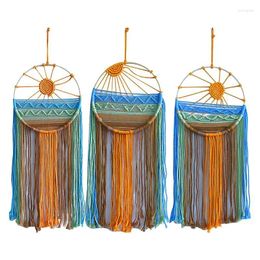 Tapestries Sun Wall Decor Dream Catcher Tapestry Bohemian Hanging Boho Room Decors Crystal Aesthetic Witchcraft Decoration