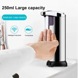 Liquid Soap Dispenser Abs Plastic Touchless Stainless Steel With Sensor For Bathroom Kitchen Automatic Home