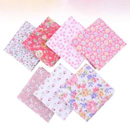 Table Cloth Patchwork Squares Fabric Bundles Knitting Supplies Accessories DIY Flower