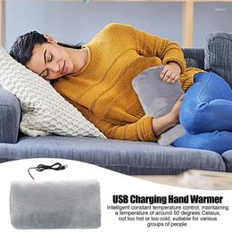 Carpets Heated Hand Warmers Pad Electric Heating Warmer Muff With Buit In Pads Safe USB Hands Pillow For Winter