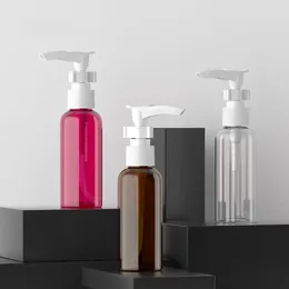Storage Bottles 50ML Plastic Empty Travel Cosmetics Refill Pump Shampoo Bottle