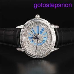 Exclusive AP Wrist Watch 15327BC.ZZ.D022CR.01 Millennium Automatic Machinery 18k Platinum Backset Diamond Luxury Men