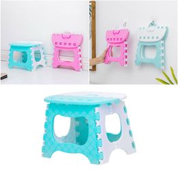 Folding Stool Camping Chair Seat for Fishing Convenient Plastic Portable Step Stool Home Train Outdoor Indoor Foldable Chair 4596931