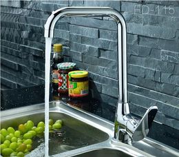 Kitchen Faucets Fashion High Quality Brass Sink Faucet And Cold Single Lever Tap Mixer