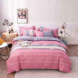 Bedding Sets 4pcs Comforter Duvet Cover Bed Sheet Coverlet Catton Pattern Soft Warm Bedsheets Free Pillowcase