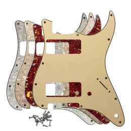 Cables Pleroo Custom Quality Guitar Parts 2 P90 Strat Guitar PICKGUARD For US 11 Screw Holes Strat 2 P90 Humbuckers Multi Color Choice