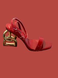 Red High heels Designer Sandal Beach Womens Sandals Slides New Colour Flip Flops High quality slippers