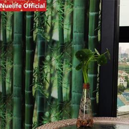Window Stickers 45x100cm Painted Bamboo Leaf Pattern Glass Film Bathroom Kids Room Kitchen Shop Living And Door