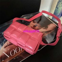 Leather Shoulder Bags BottegvVenet Designer Bags High Quality Air Feeling Woven Bag Popular Early Spring 2024 Chest Bag Niche Design Waist Ba have logo HBIR5B