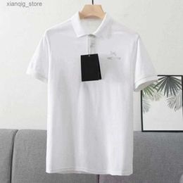 Men's Polos Summer bird POLO shirt designer T-shirt mens trendy embroidered graphic tee casual polo Shirt man business top T-shirts Asian size L49