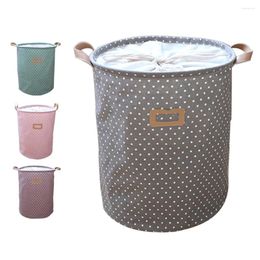 Laundry Bags Basket Waterproof Colourful Children Toy Storage Box Sundries Organiser Container Dirty Clothes Baskets With Handle