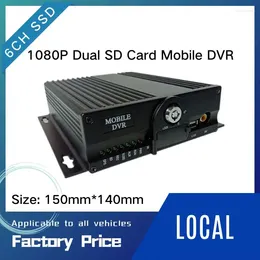 Channel AHD 1080P SD Card MDVR H.264 Mobile DVR Vehicle Video Recorder Support GPS 4G WIFI Function For Bus Truck Van