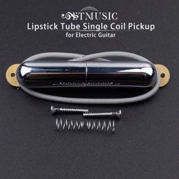 Guitar Lipstick Tube Single Coil Pickup Guitar Pickup for Electric Guitar Chrome Accesorios Guitarra Electrica