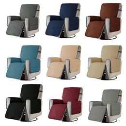 Chair Covers Recliner Cover Waterproof Padded Cushion Universal Seat Living Room Elastic Reclining For Pet