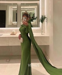 Party Dresses Formal Occasion Green Cap Straps Asymmetrical Strapless Wedding Dress Elegant And Beautiful For Wome