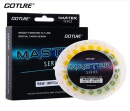 Goture MASTER Fly Fishing Line 10090FT Weight Forward Floating Fly Line with Welded Loops Fly Fishing Accessories WF2F10Fwt T2002661486