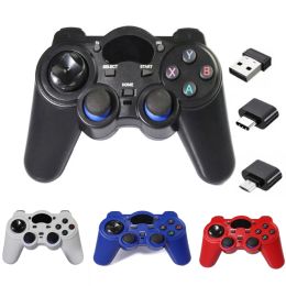 Gamepads 2.4 G wireless Controller Gamepad Android Wireless Joystick Joypad with OTG Converter For PS3/Smart Phone For Tablet PC Smart TV