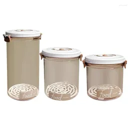 Storage Bottles Food Saver Vacuum Containers Sealed Grain Jar Large Capacity Rice Dispenser Reusable Kitchen Airtight