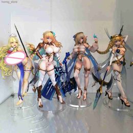 Action Toy Figures 26cm Soft Elf Mura Lincia Sexy Nude Girl Model PVC Anime Action Hentai Figure Adult Collection Model Toys Doll Gifts Y240415