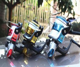 200 Series Mini Fishing Reels Spinning Reels line LR Hand Exchange 521 Mini Reels High strength plastic material High 7536030