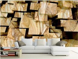 Wallpapers Marble Modern 3D Background Wall Wallpaper For Walls 3 D Living Room