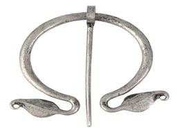 Penannular Viking Brooch Cloak Pin Medieval Clasp Viking jewelry Norse jewelry Shawl Accessories GB5434225656