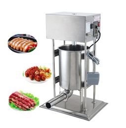 BEIJAMEI Stainless steel electric sausage stuffer commercial 110V 220V sausage making filling machine for sale9200727