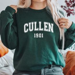 Women's Hoodies Edward Cullen 1901 Sweatshirt Team Sweatshirts Women Long Sleeve Pullovers Graphic Fan Gift Hoodie
