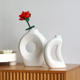 Vases Ceramic Vase Sun And Moon Accompaniment Ornaments Can Separate The El Creative Style For Flowers Home Decoration