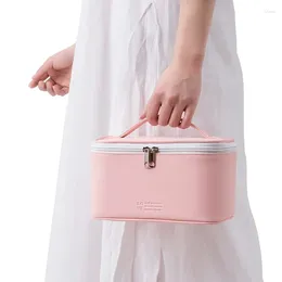 Cosmetic Bags PU Portable Bag Travel Storage Box Wash Women's Cosmetics Handbag Customised