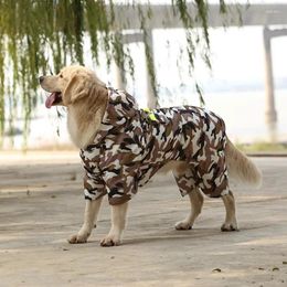 Dog Apparel Large Big Clothes Thick Warm Jumpsuit Pet Clothing Golden Retriever Husky Alaskan Malamute Labrador Samoyed Costume