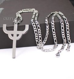 Jewellery Gothic Punk Judas Priest Necklace Stainless Steel Men039s Favourite Pendant merch logo symbol Charm Amulet9894005