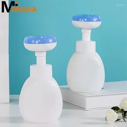 Liquid Soap Dispenser Sparkling Bottle The Flowers Handwashing Fluid Convenient Foam Fragrance Pressure Pump Cute