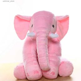 Stuffed Plush Animals Big Elephant Toys Stuffed Animals Plush Toy Stuffed Elephant Cushion Doll for Baby Sleeping Pillow Girl Grand Son Daughter Gift L47