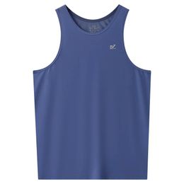 Men Tank Tops Summer Ice Silk Sports Vest Slim Fit Mesh Undershirt Quick Drying Running Yoga Breathable Singletss Crop 240415