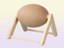 Cat Scratching Ball Toy Kitten Sisal Rope Ball Board Grinding Paws Toys Cat Scratcher Wearresistant Pet Furniture supplies 2206239242096