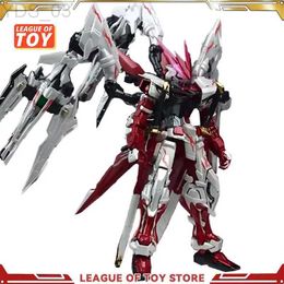 Action Toy Figures DABAN 6601Red Dragon Painting Of Panels Astray Red Frame Kai 1/100 MG MBF-P02 Assemble Mecha Model Assembling Toys YQ240415