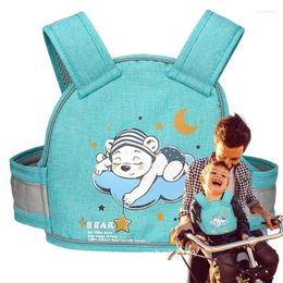 Pillow Motorcycle Safety Strap Seats Belt Motorbike Riding Bike Children Harness Backseat Security Sling Kids For